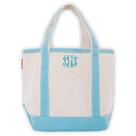 Personalized Cutest Little Boat Tote Bag